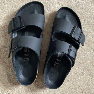 Birkenstock Arizona Black Size 37 Narrow Sandals